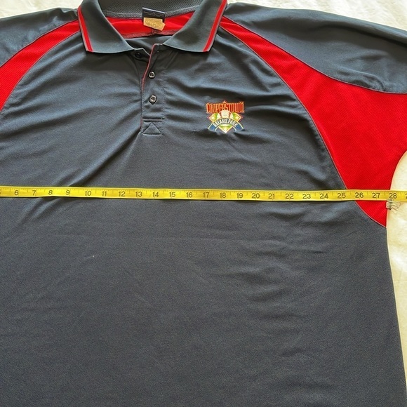 Cooperstown Hall Of Fame Dreams Park Men’s Short Sleeve Polo Shirt Size XXL - Picture 5 of 9